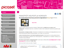 Tablet Screenshot of picaset.fi